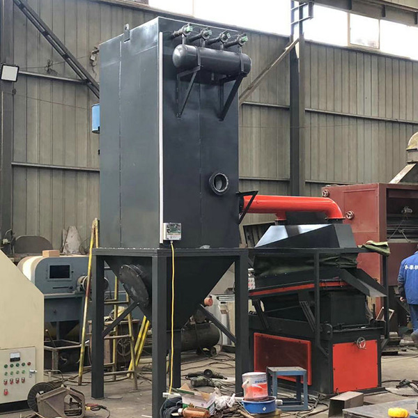 Waste water tank radiator shredder recycling equipment
