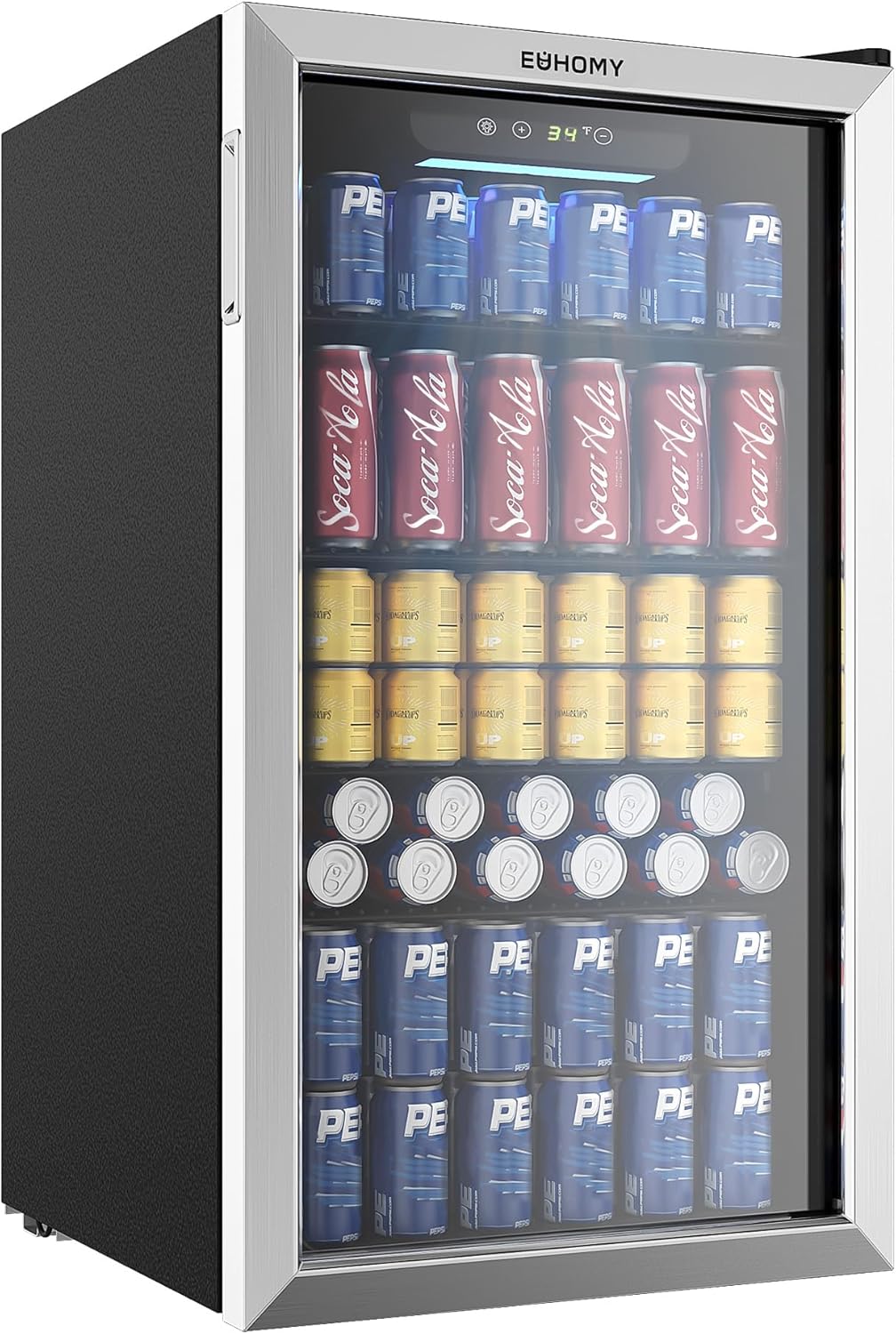 Euhomy Beverage Refrigerator