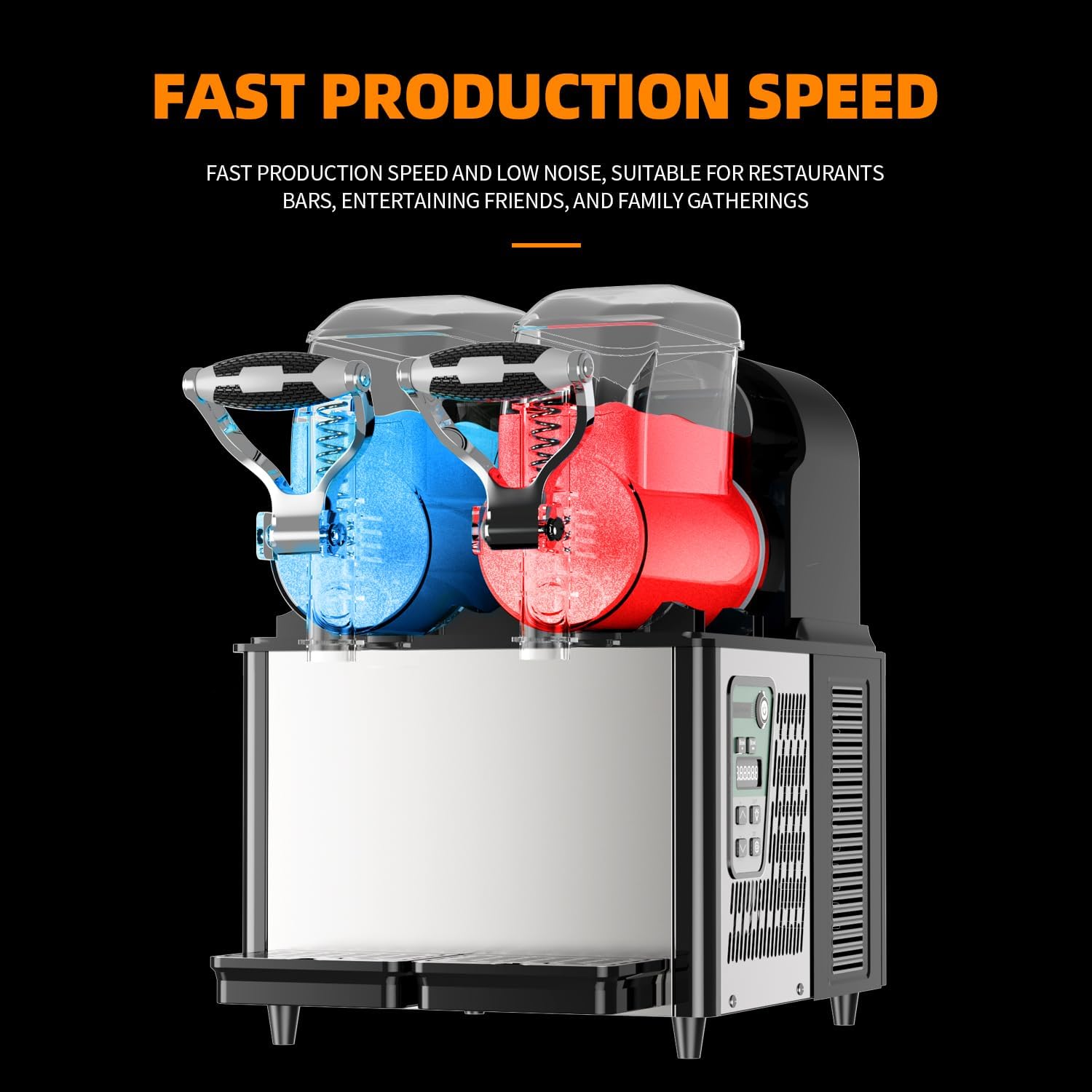 Double Tank Slush Machine