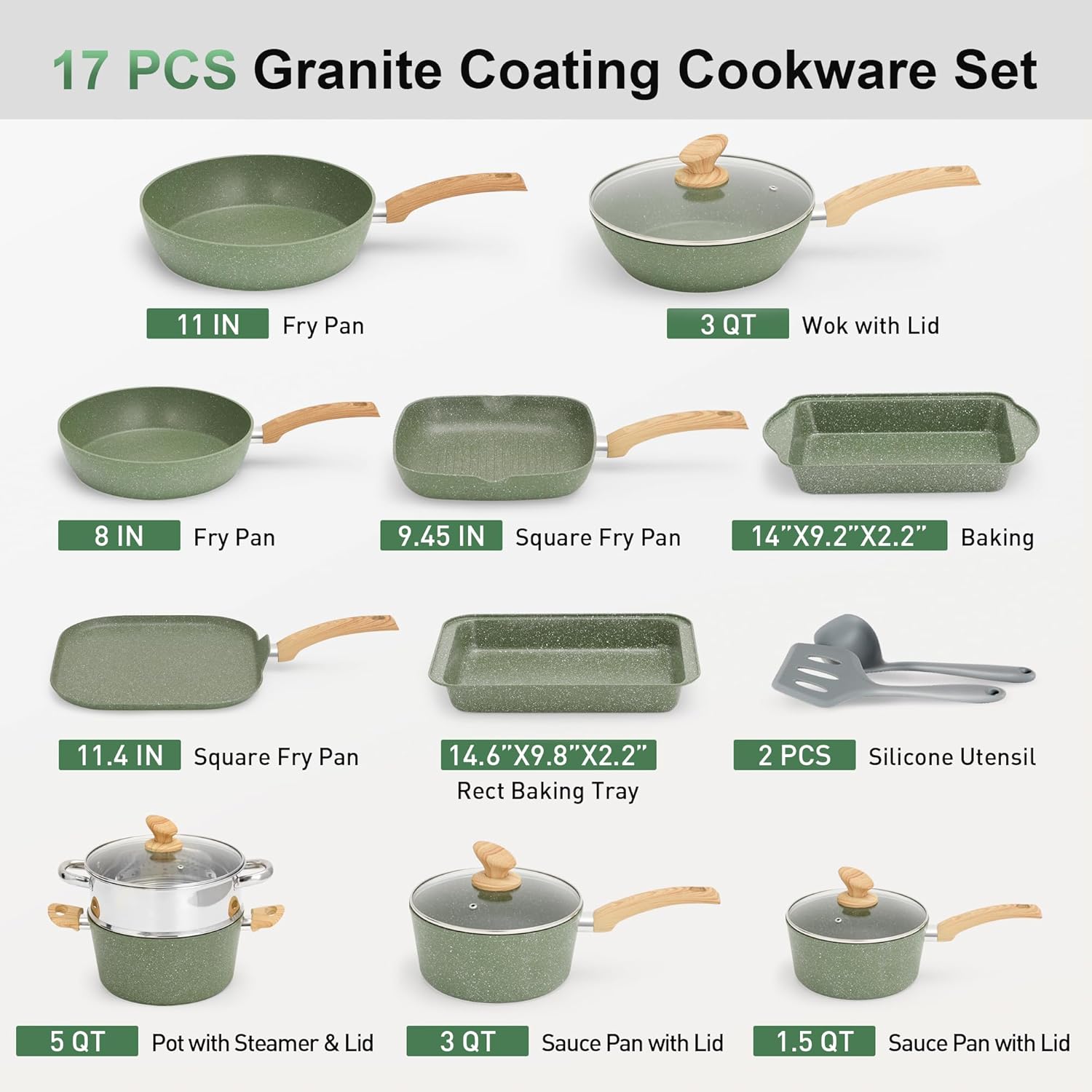 Stainless Steel Induction Frying Pan