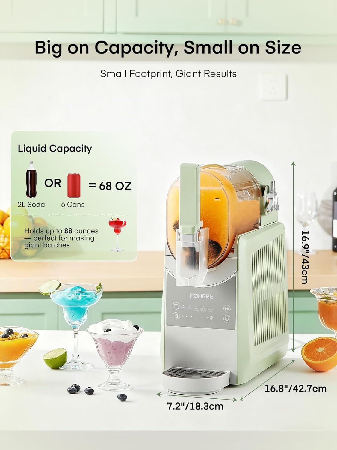 FOHERE Frozen Drink Machine