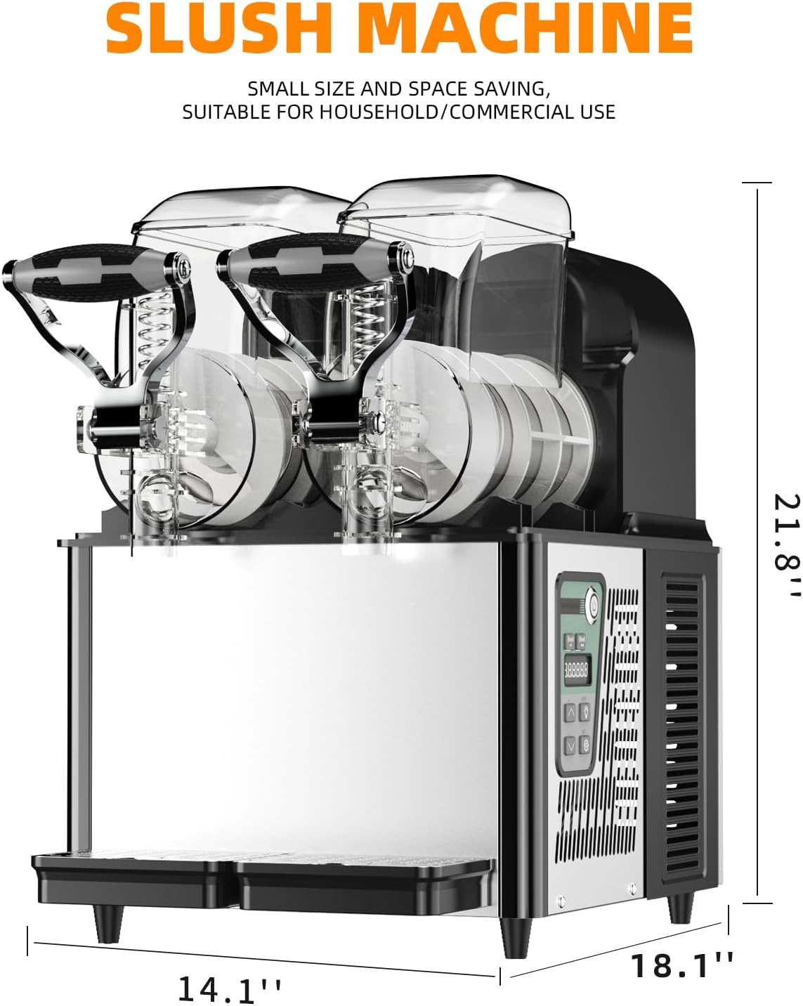 Double Tank Slush Machine