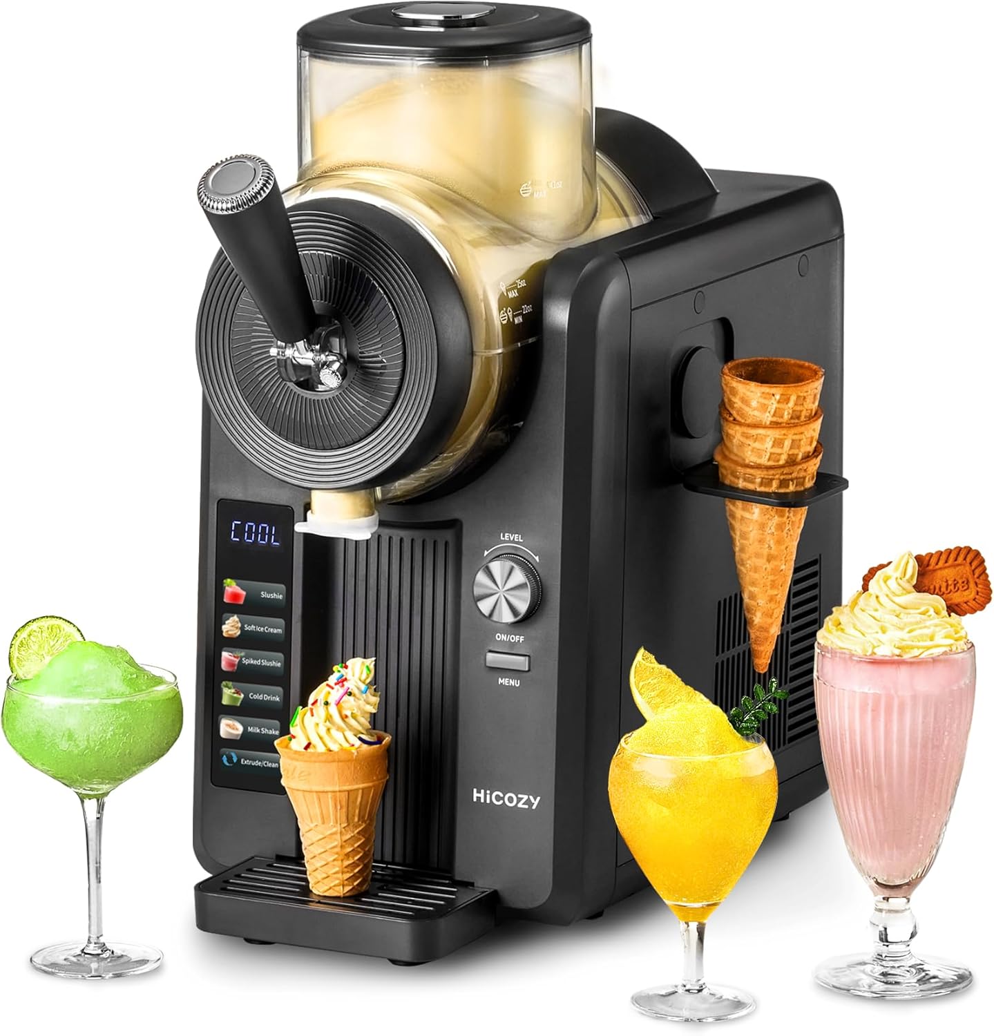HICOZY Soft Serve Ice Cream Maker