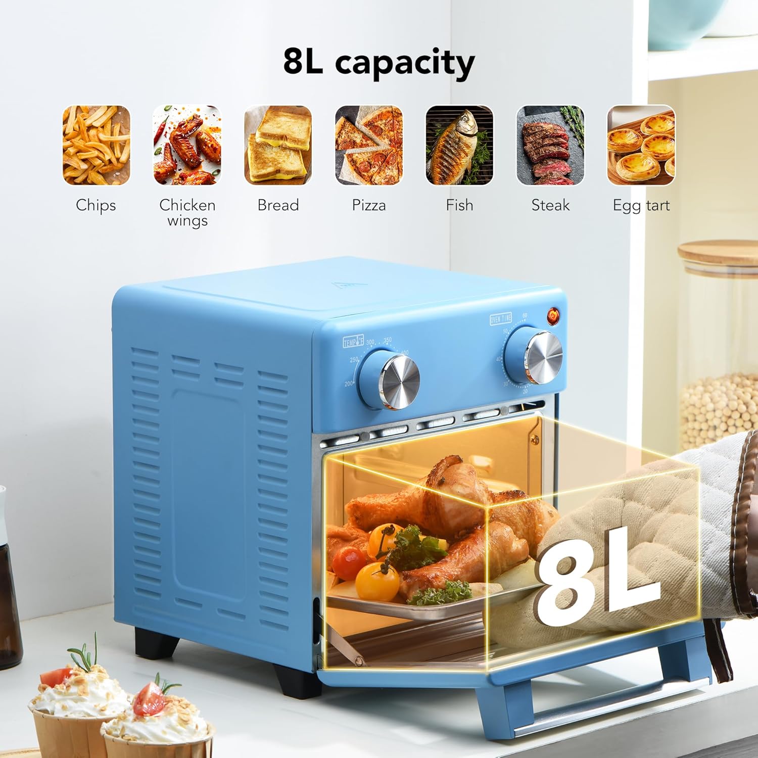 Blue Osamko Mini Oven