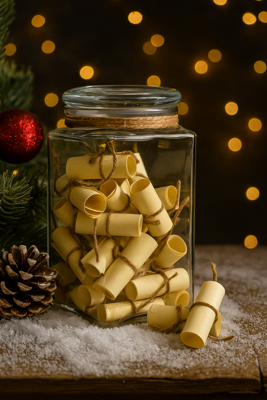 Kalėdų belaukiant – 24 dienų Jūsų advento istorija stiklainyje