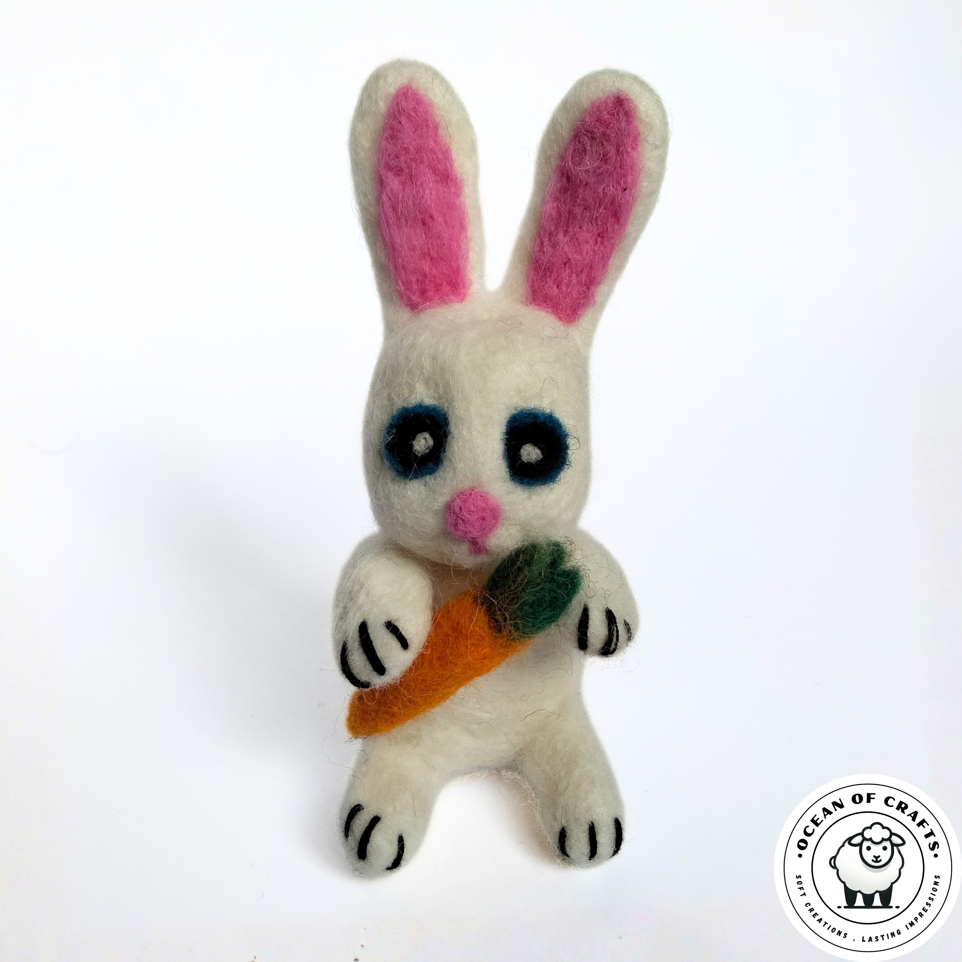 Felt Bunny with Carrot