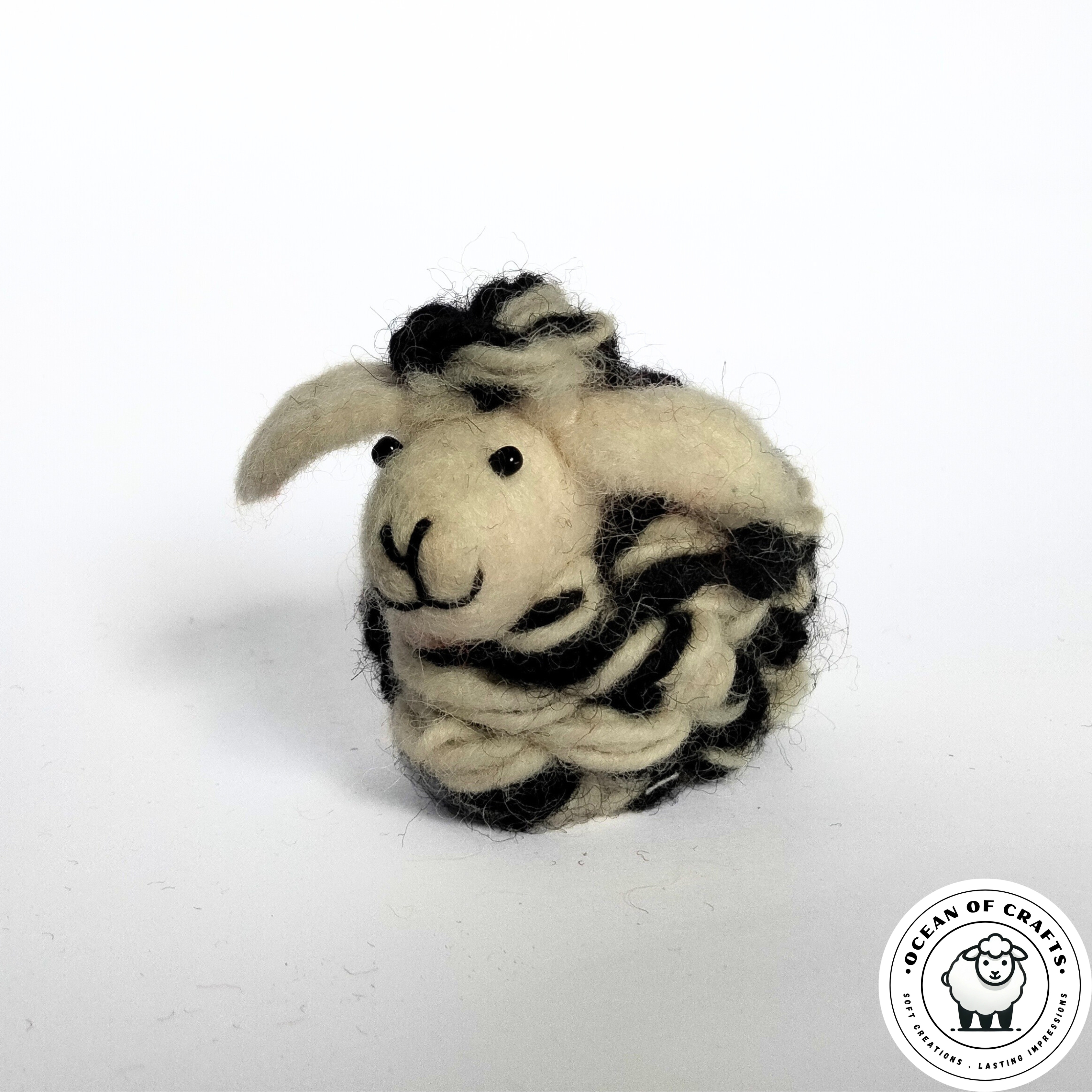 Felt Sheep Figurine