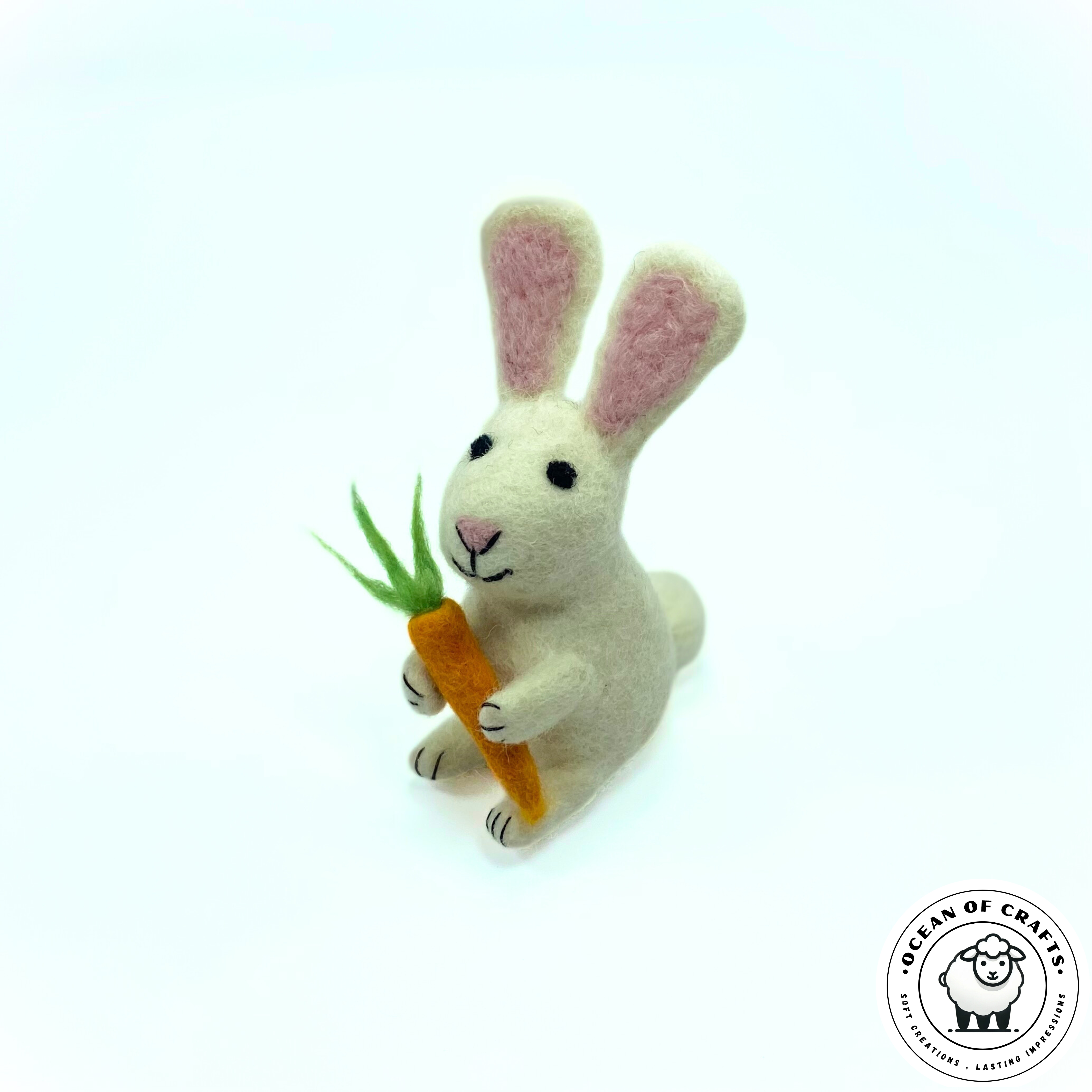 Felt Bunny with Carrot