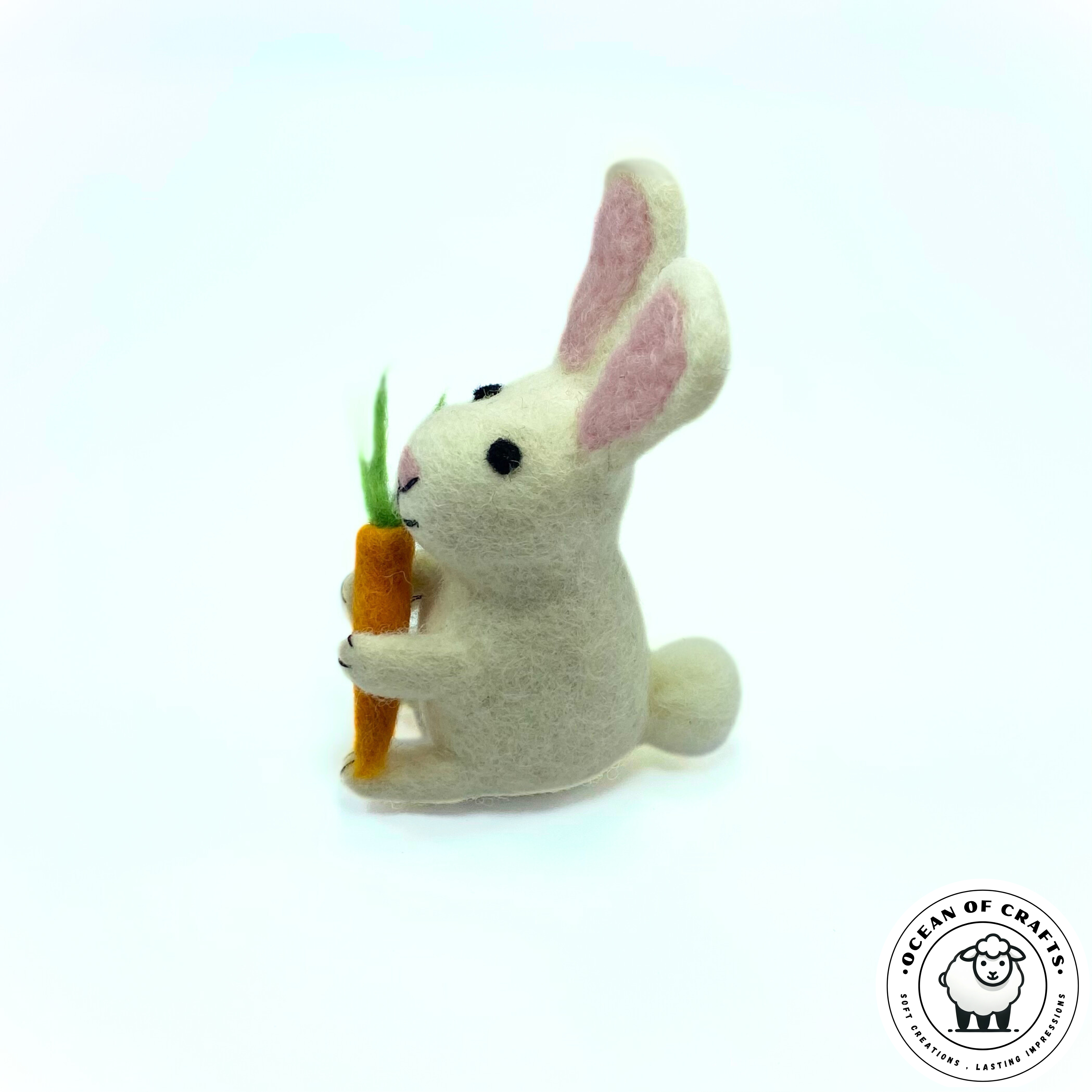 Felt Bunny with Carrot