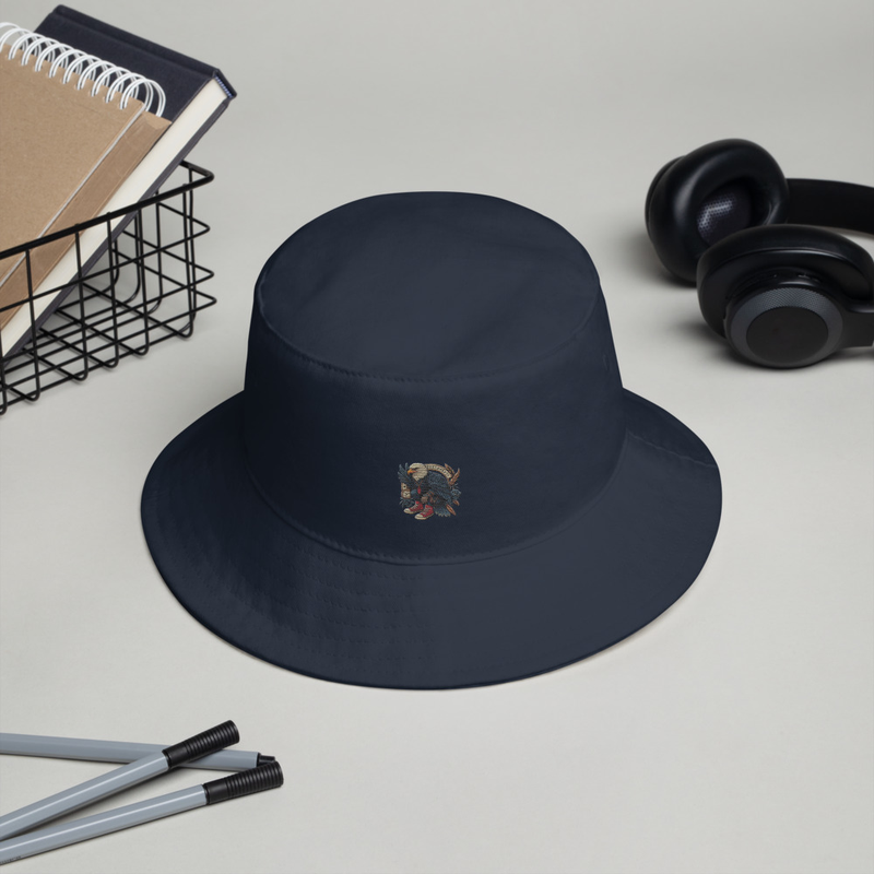 Navy Blue Bucket Hat