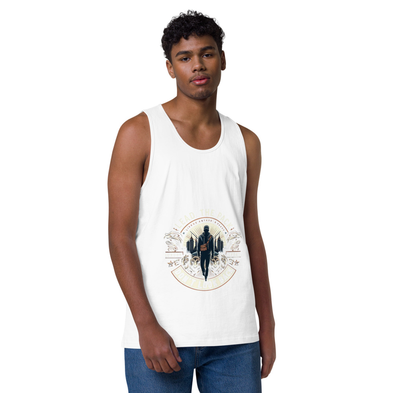 Graphic Sleeveless Tank Top