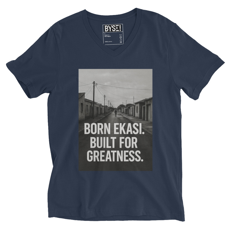 Unisex Short Sleeve V-Neck T-Shirt