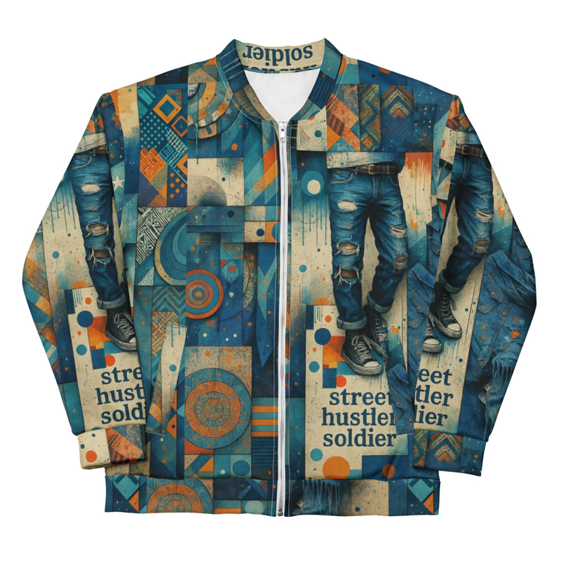 Street Hustler Soldier Bomber Jacket
