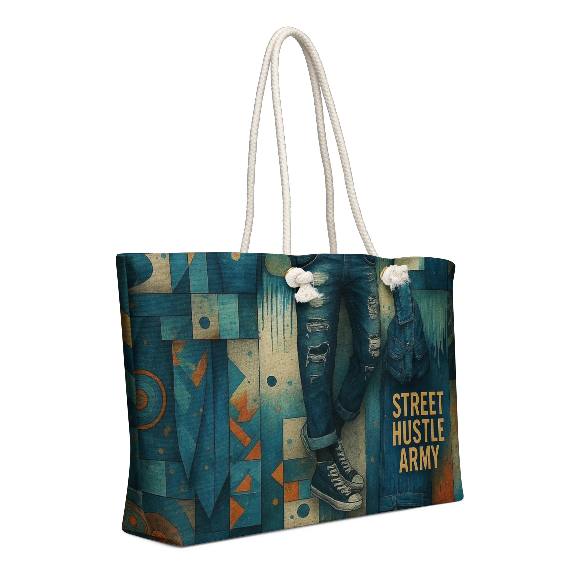 Oversized weekender bag