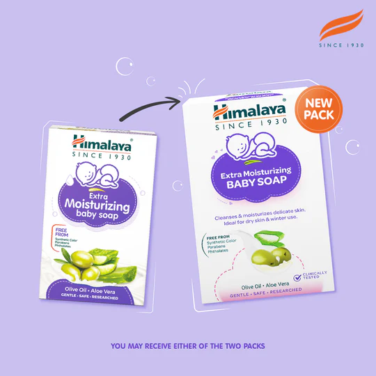 Himalaya Extra Moisturizing Baby Soap