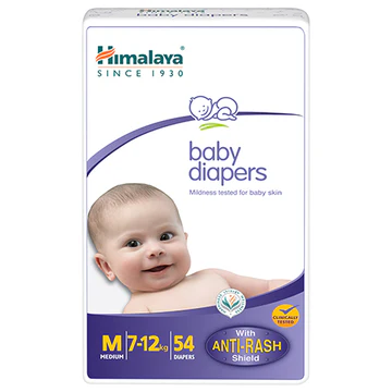 Himalaya Baby Diapers (Medium, 54 Count)