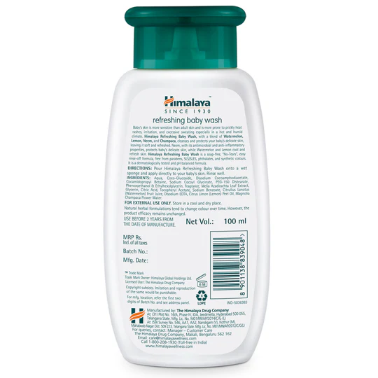 Himalaya Refreshing Baby Wash