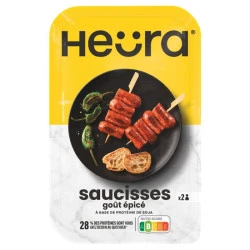 Saucisses goût épicé Heura