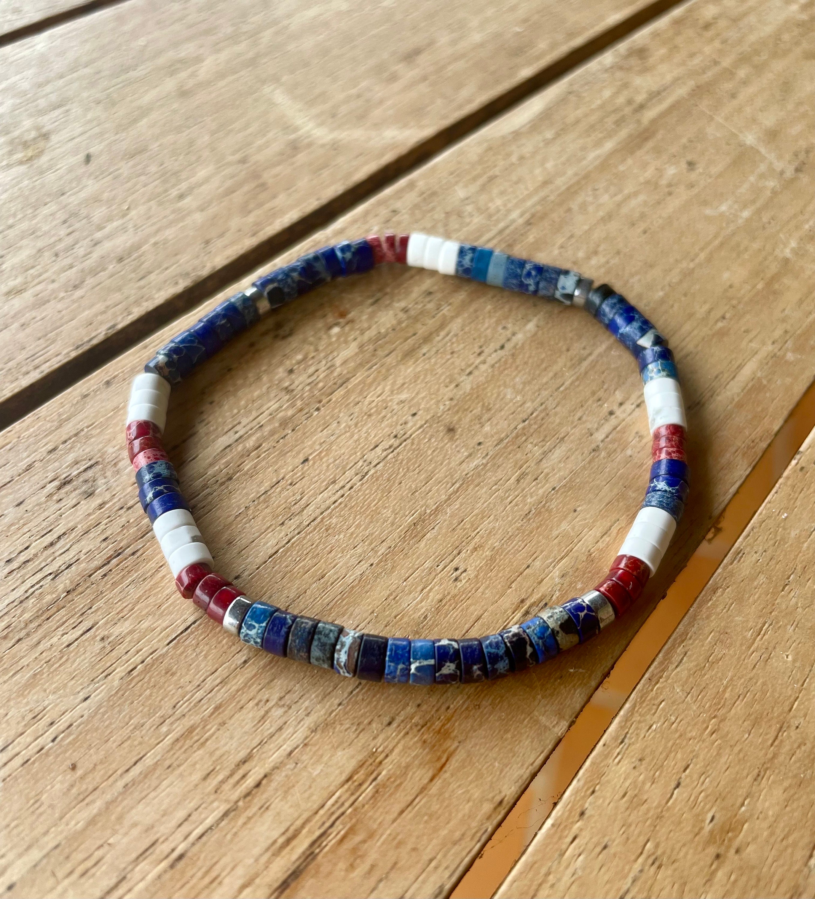 Bracelet perles homme