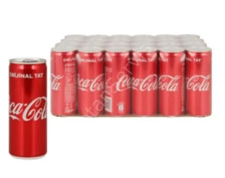 Coca Cola Kutu 330 ml 24 Adet