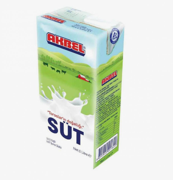 AKBEL 1 LT Süt 12'li
