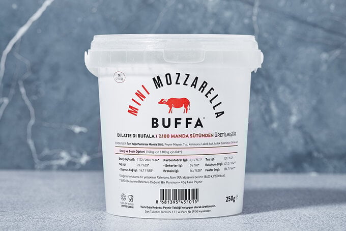 Buffa %100 Manda Mini Mozzarella 250 gr