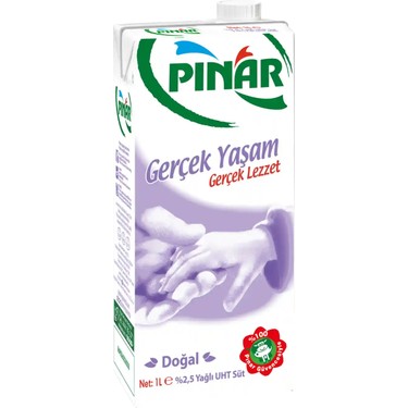 PINAR 1 lt %2,5 Yağlı Süt 12'li
