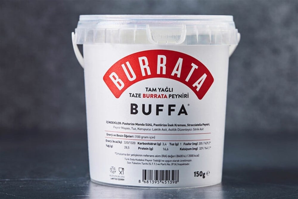 Buffa Burrata Peyniri 150 Gram