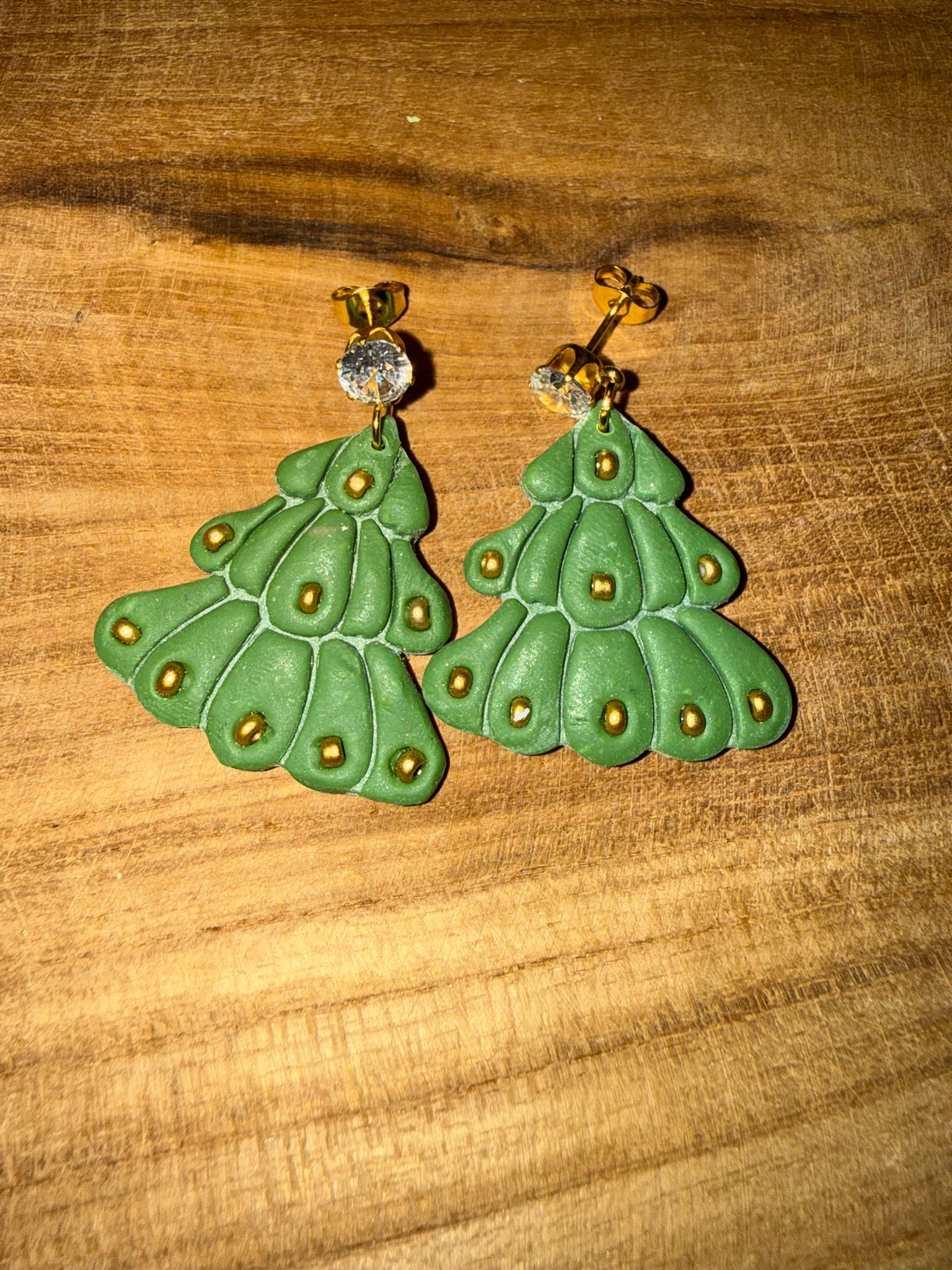 Pendientes de árbol de Navidad