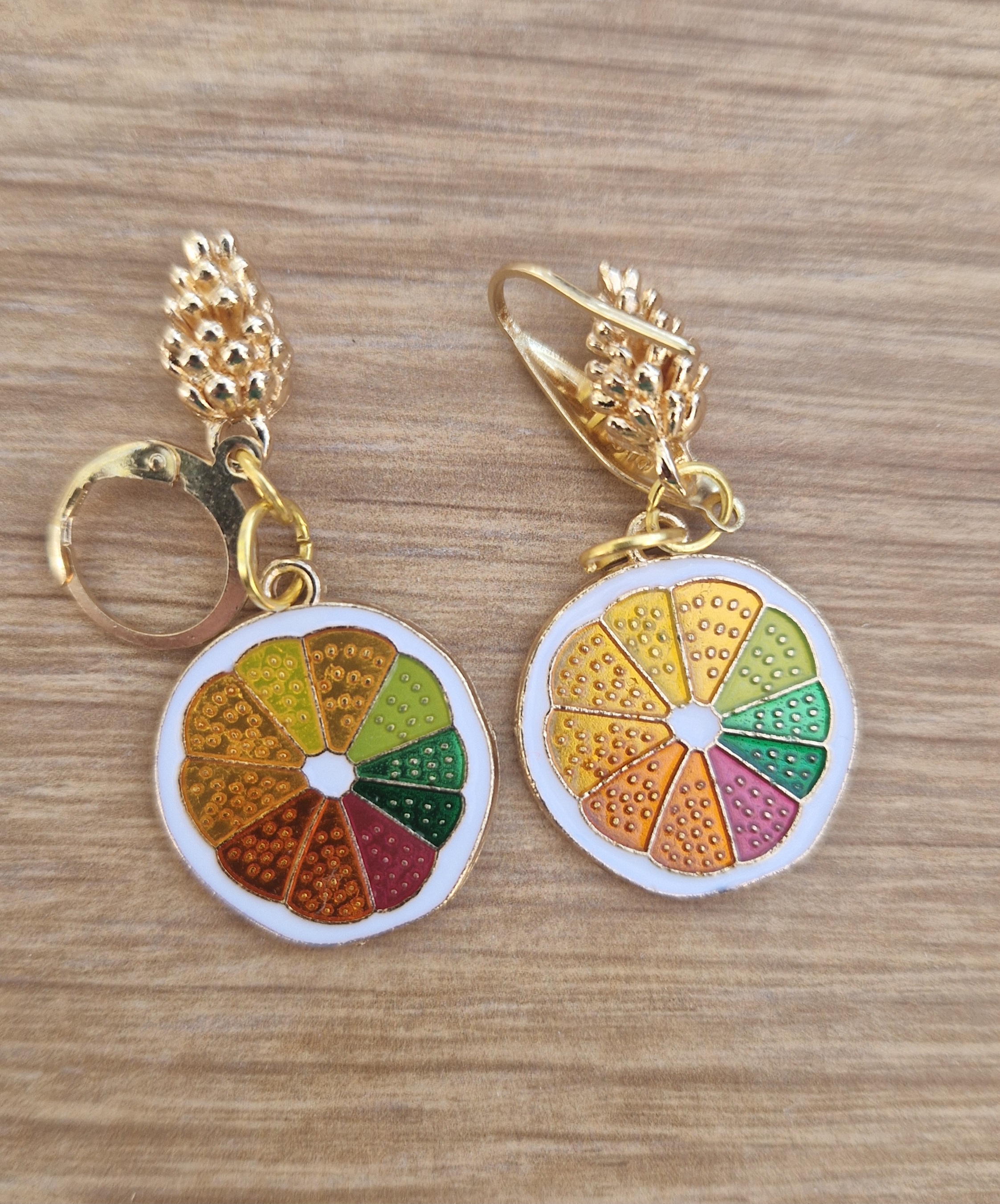 Pendientes MEDIA NARANJA