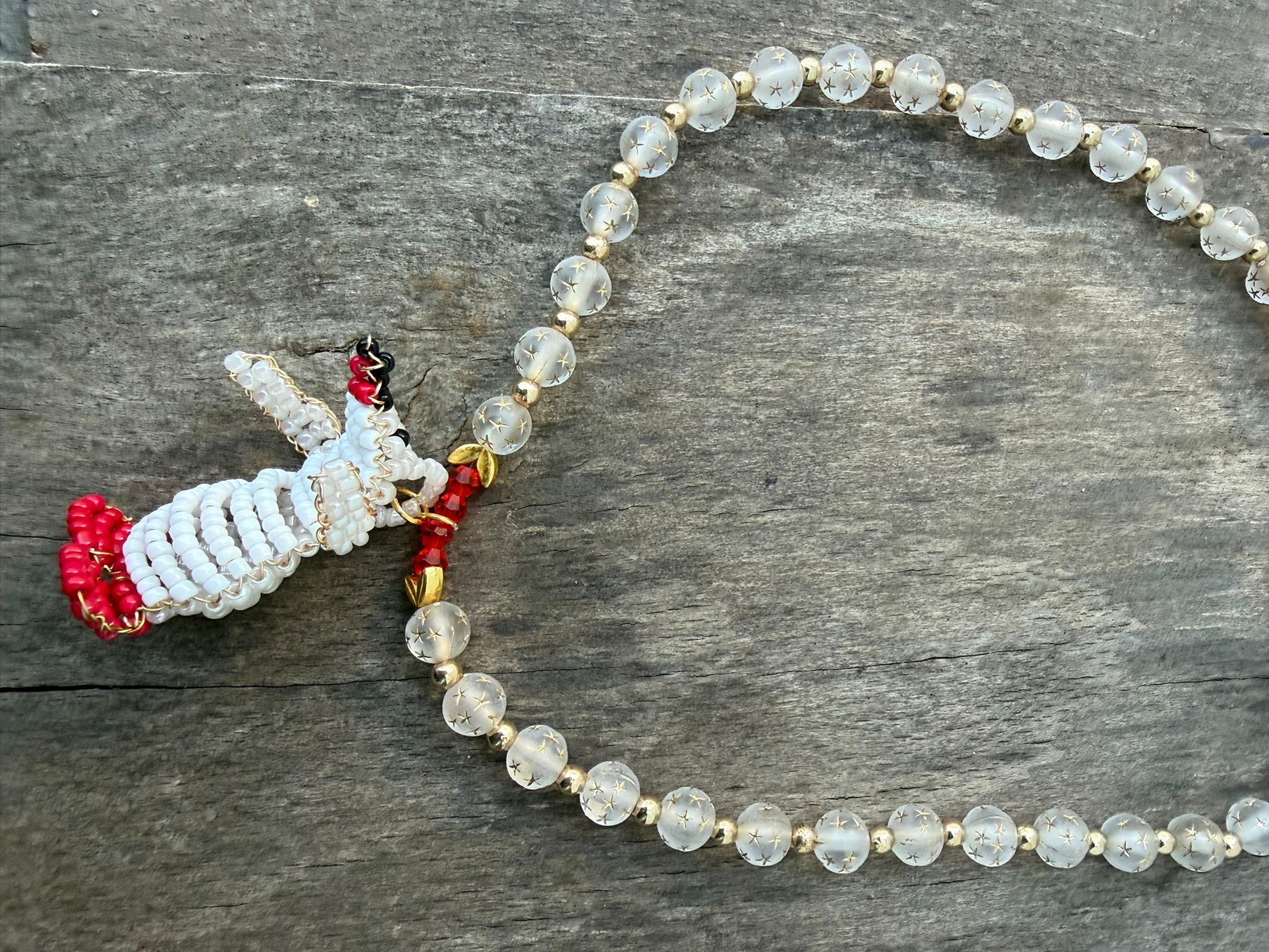 Collar "Pingüino Estelar"