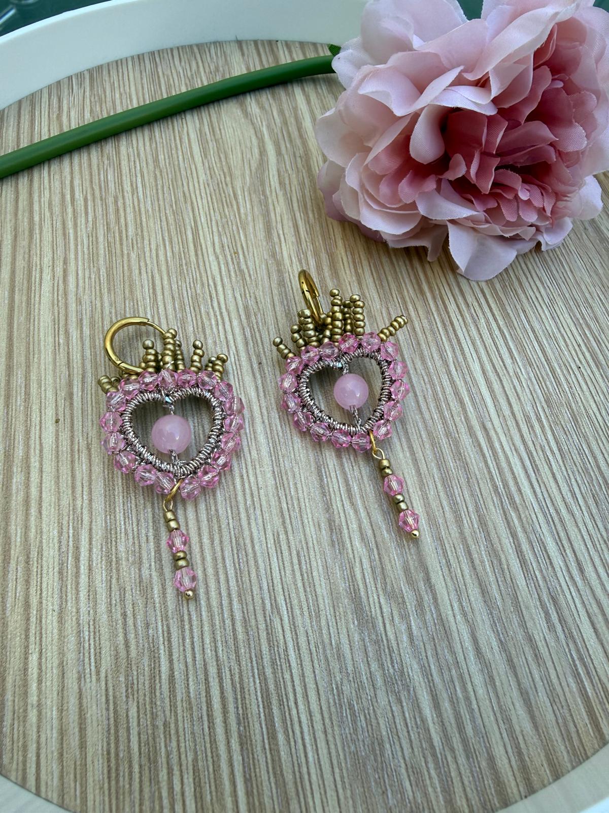 Pendientes Corazones de Fuego 🔥❤️