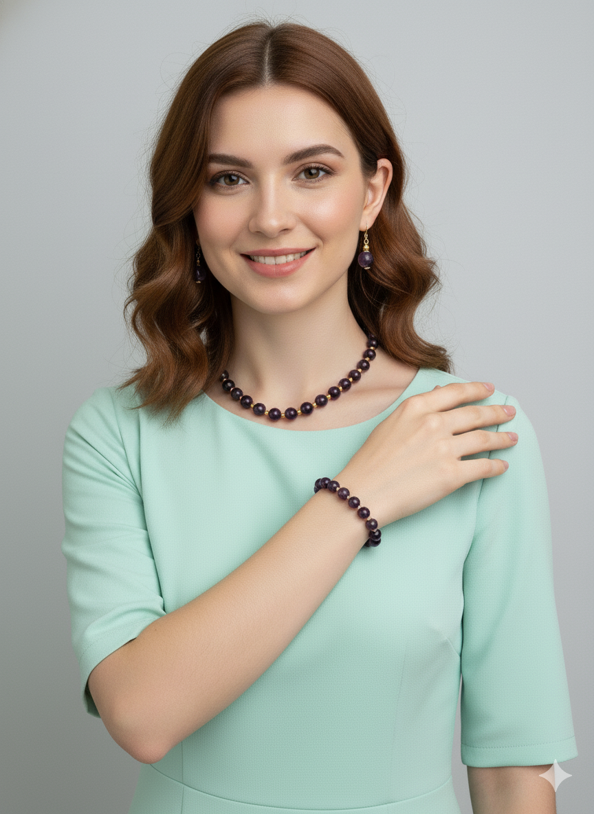 CONJUNTO VIDRIO AMATISTA