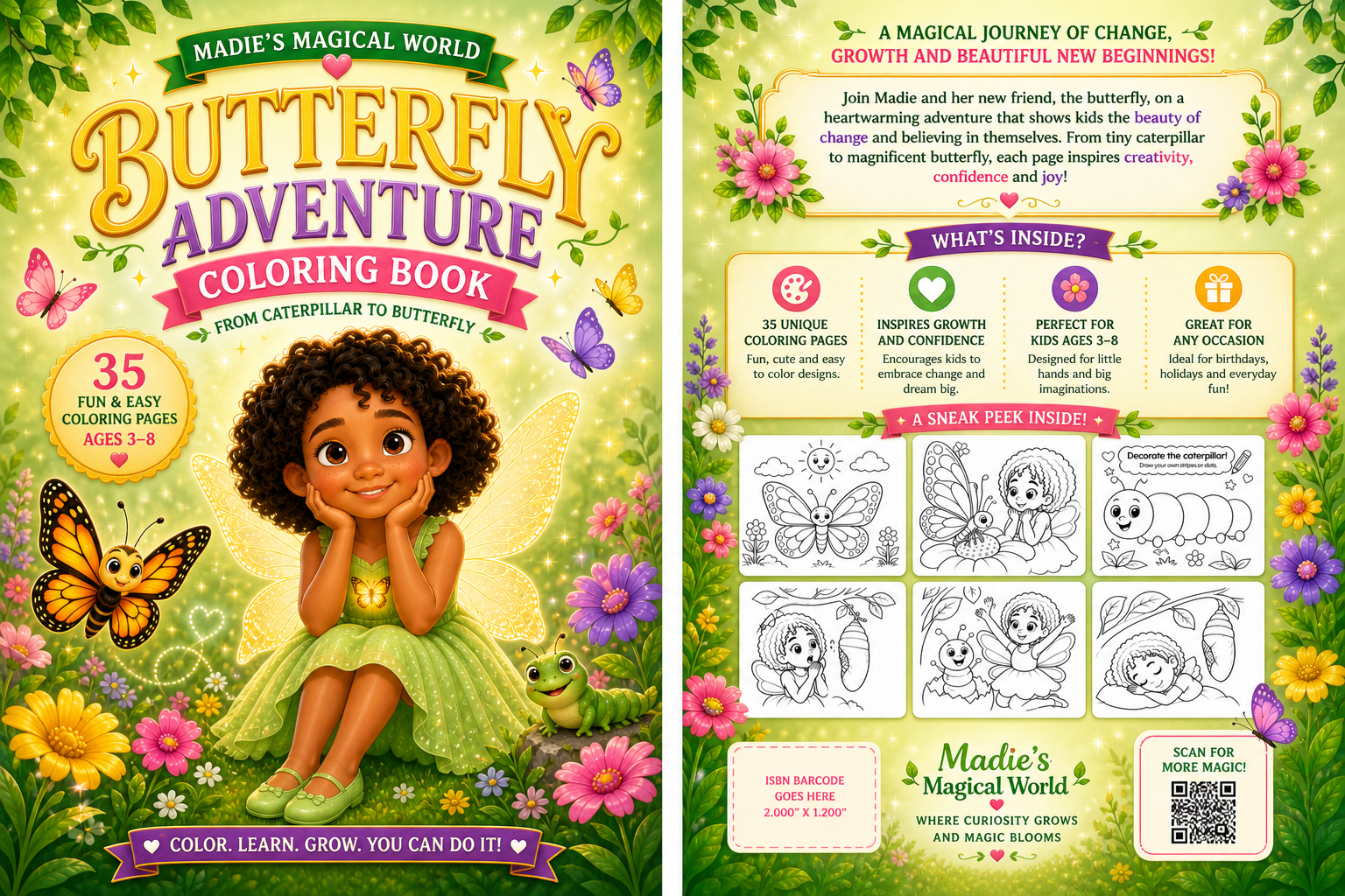 Paperback-Madie’s butterfly adventures