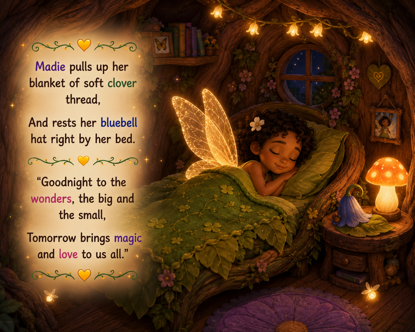 Madie's World of Wonders: The Magic of Growing Up illustrated storybook
