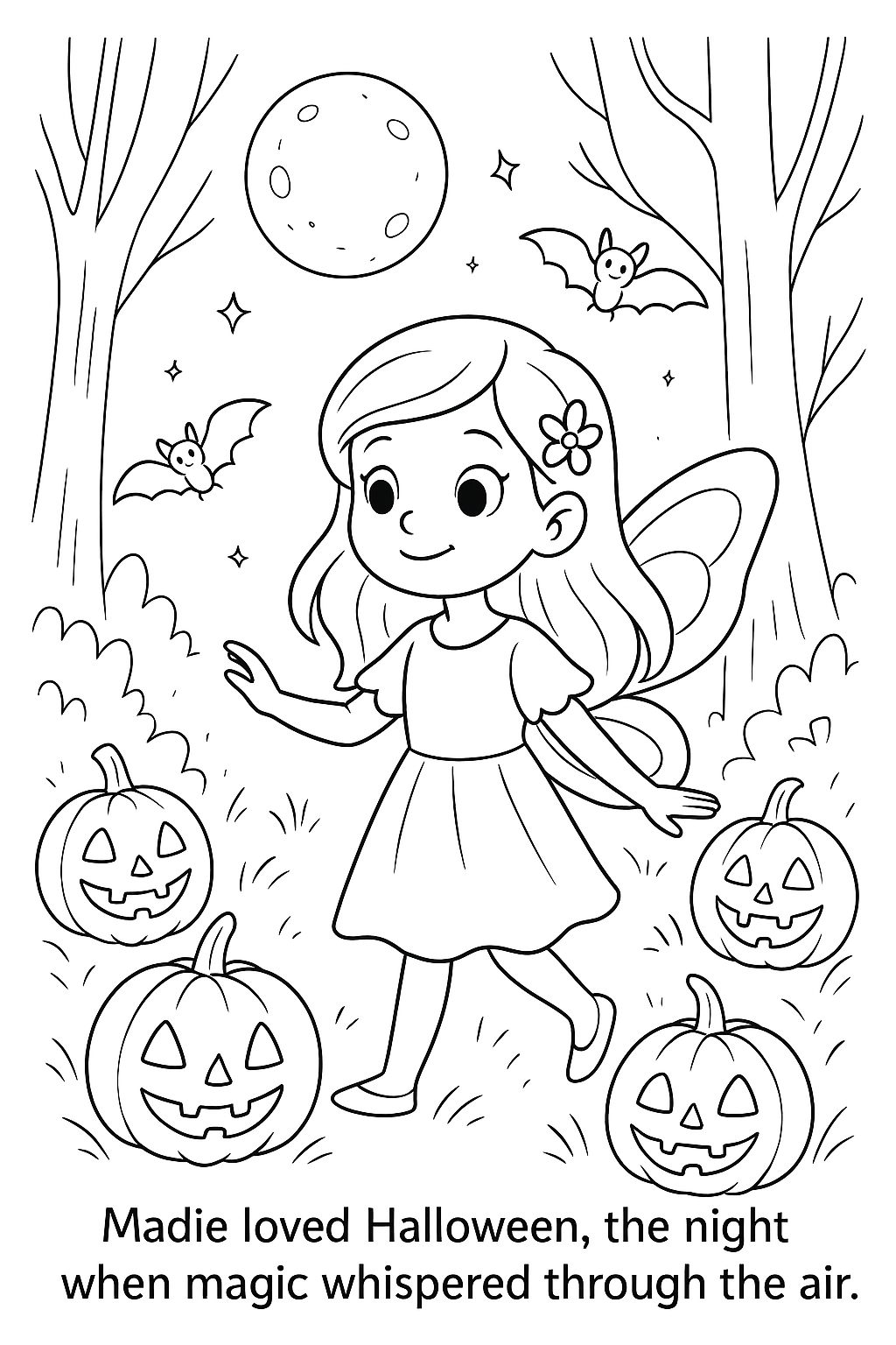 Madie's Halloween adventure