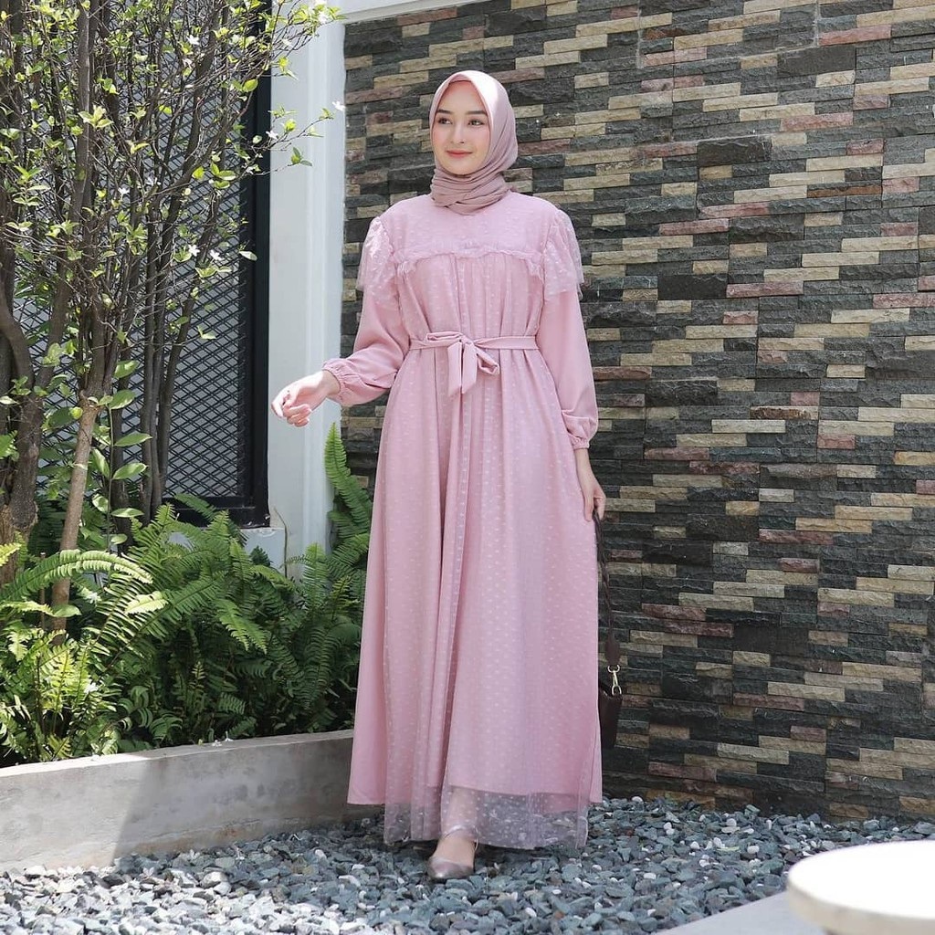 Gamis Hitam Polos