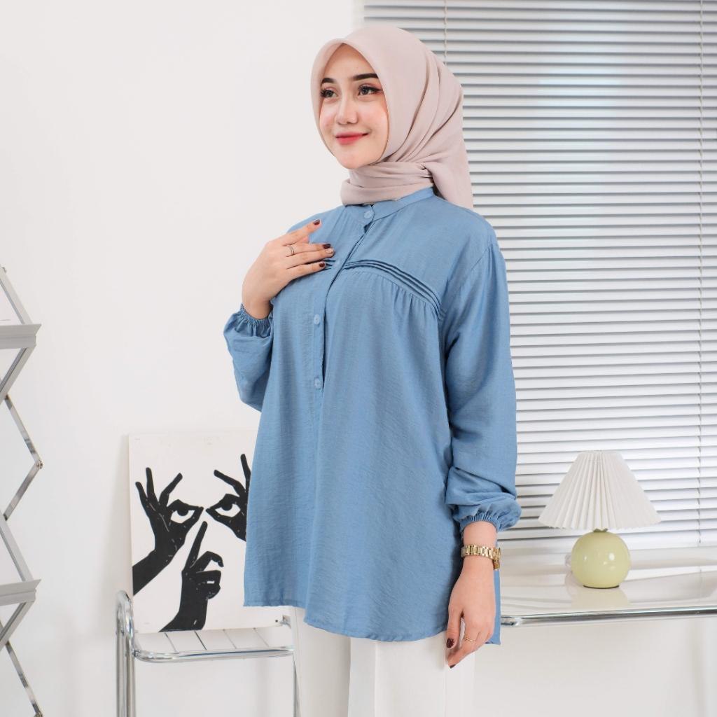 Blus wanita lengan panjang