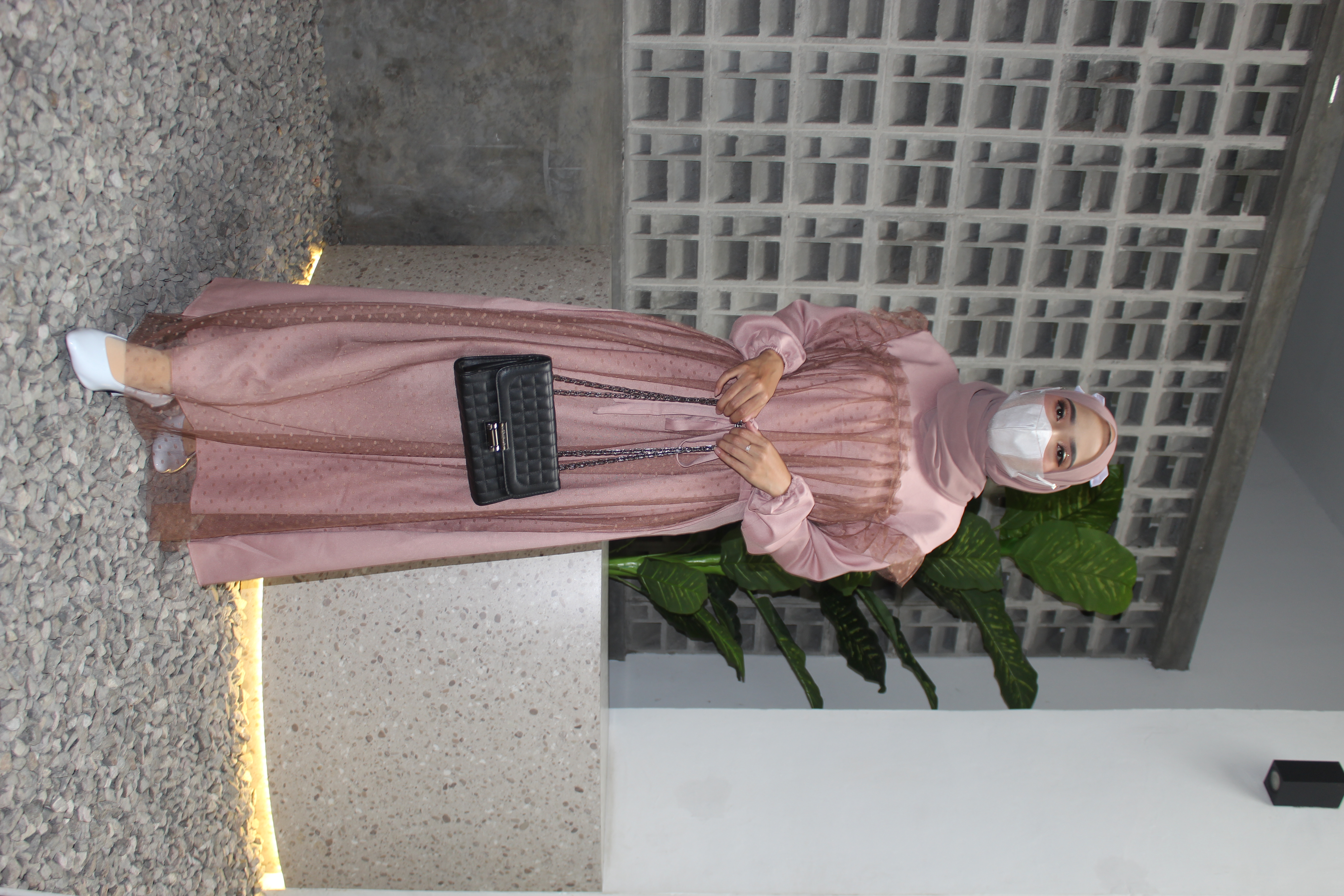 Gamis Hitam Polos