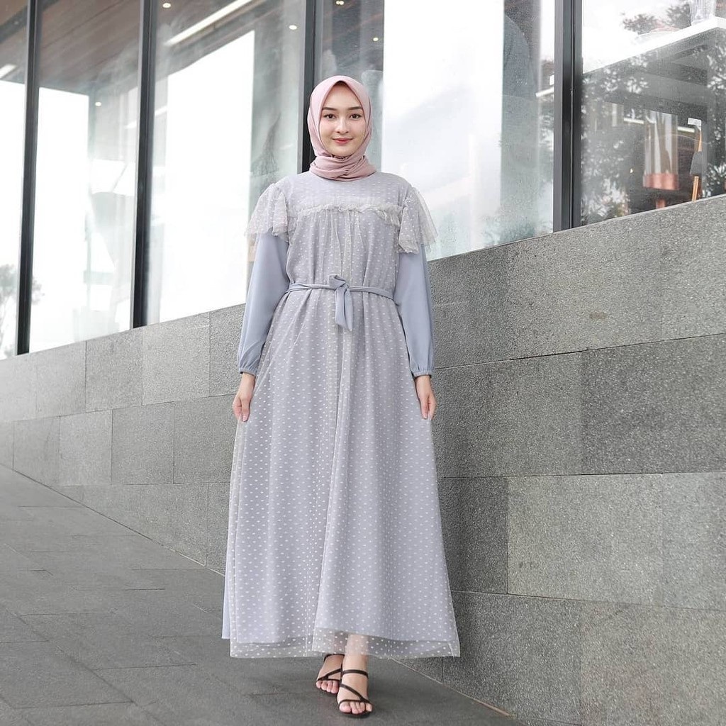 Gamis Hitam Polos
