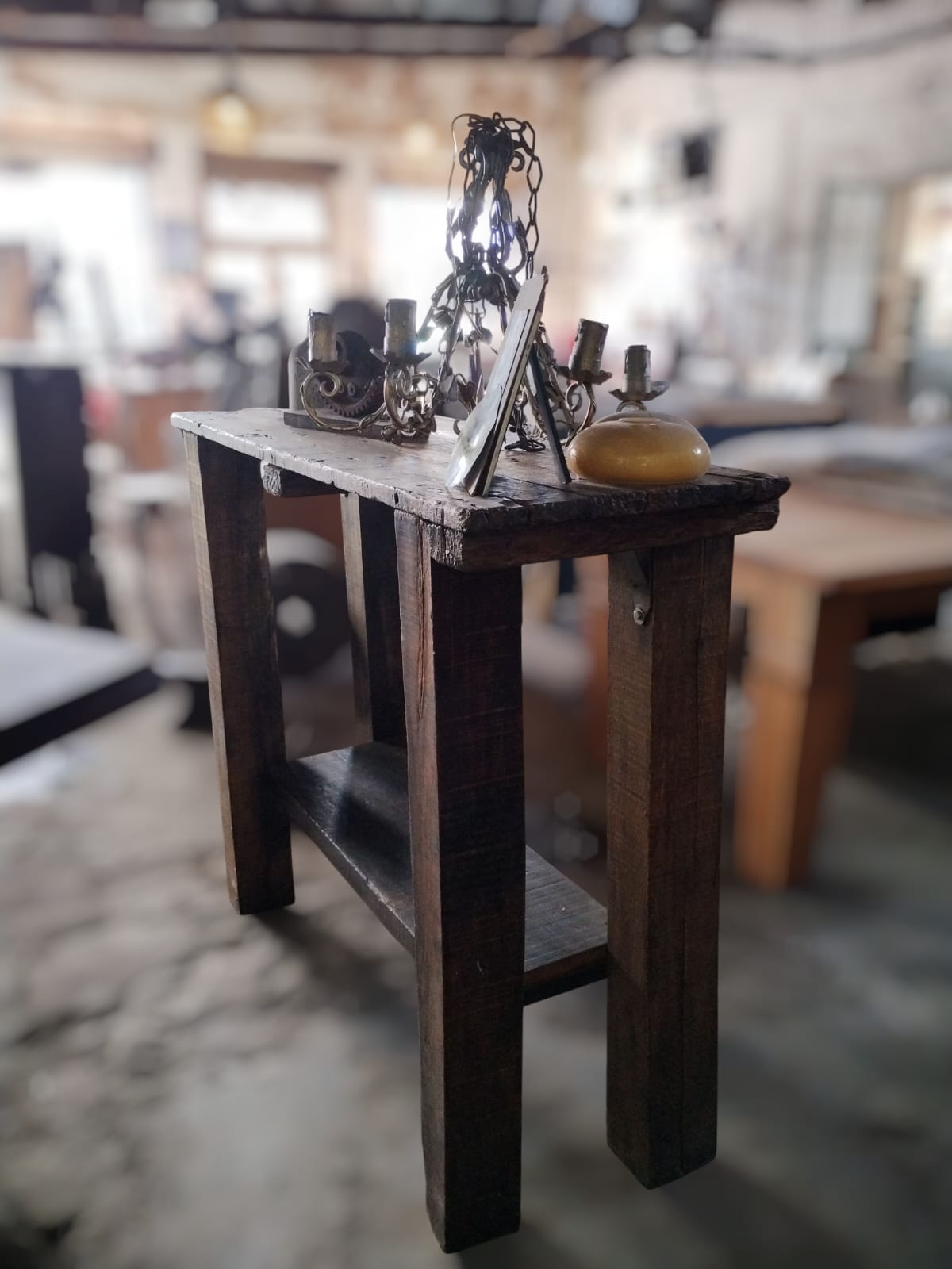 Vintage Wooden Side Table