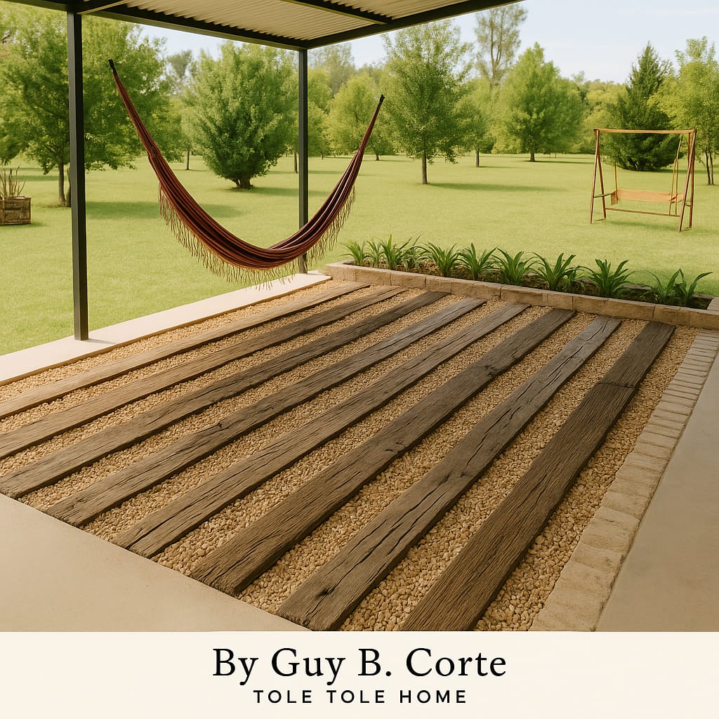 DISEÑO Y OBRA: SUPERFICIES CON VIGAS DE MADERA