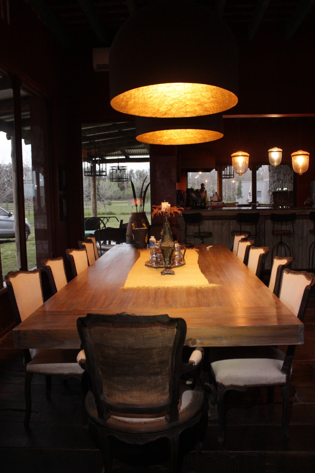Rustic Wooden Dining Table