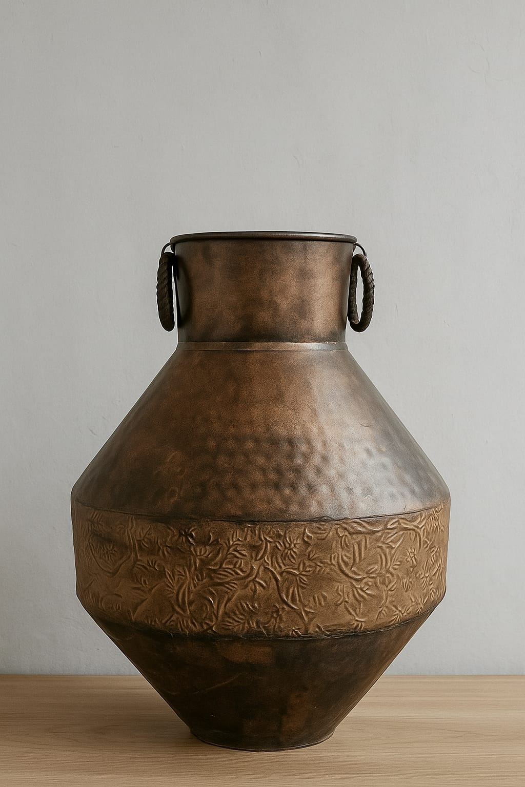 FLORERO BOMBE METAL 53x40