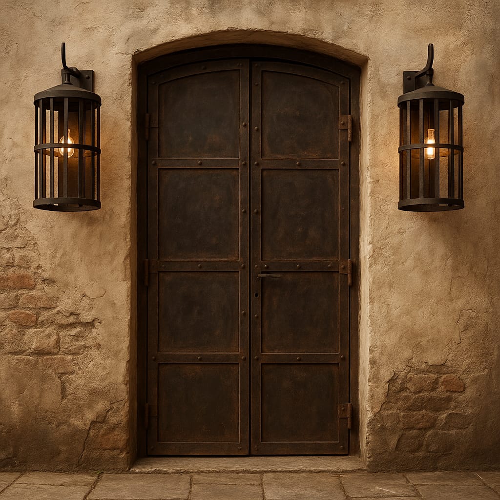 APLIQUES REDONDOS MÉNSULAS 52 CM