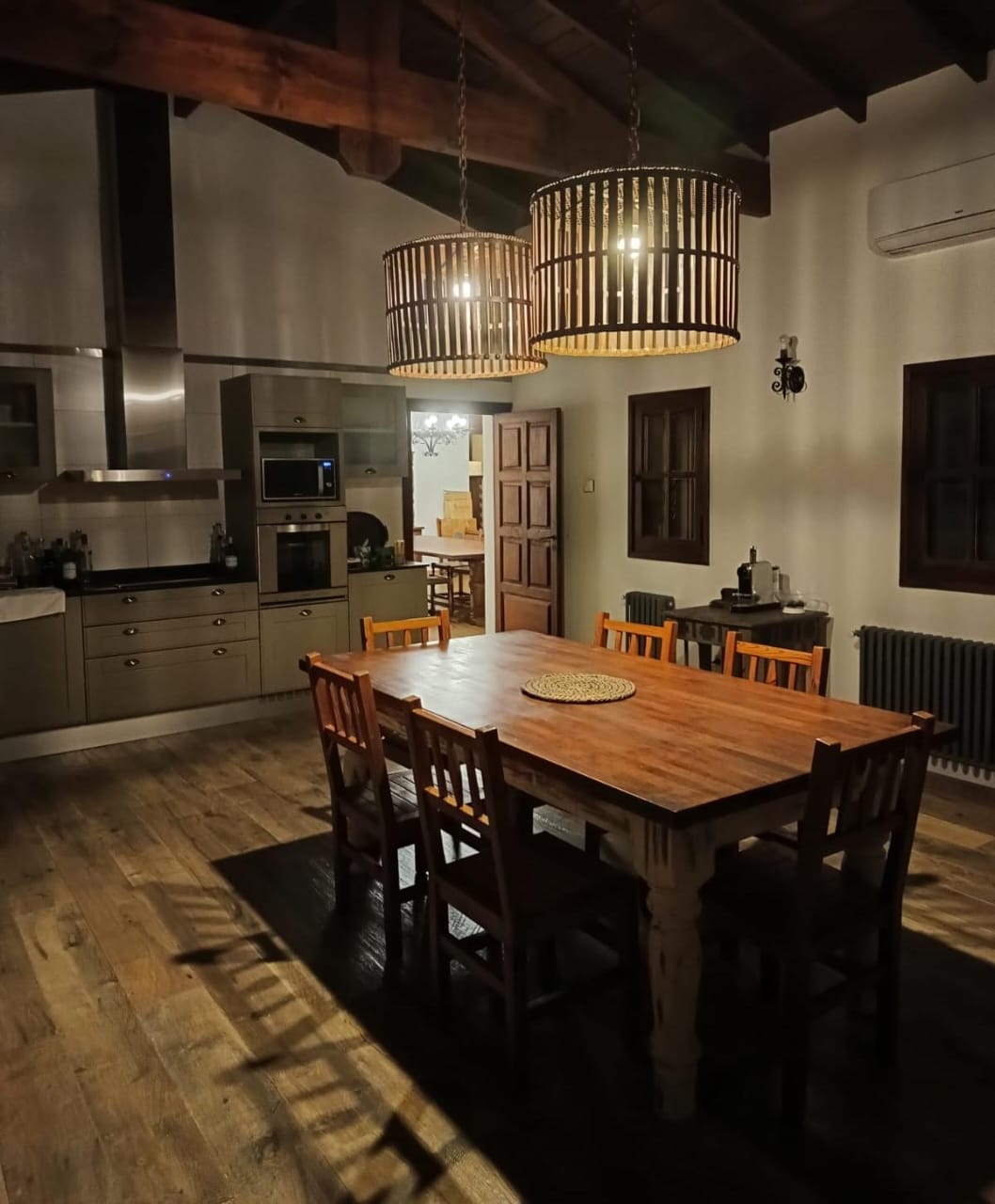 Rustic Wooden Dining Table