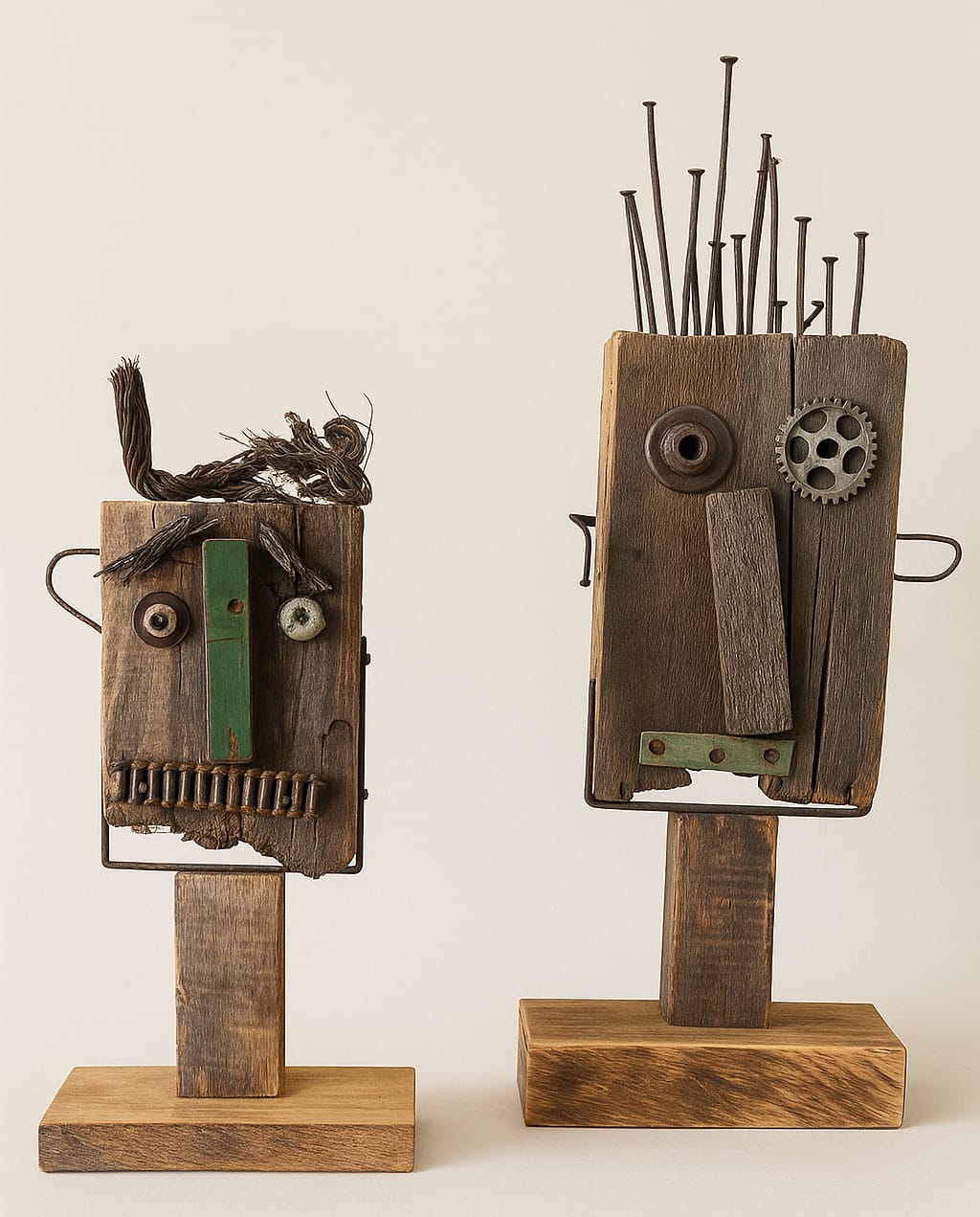 ESCULTURAS DE MADERA HECHAS A MANO