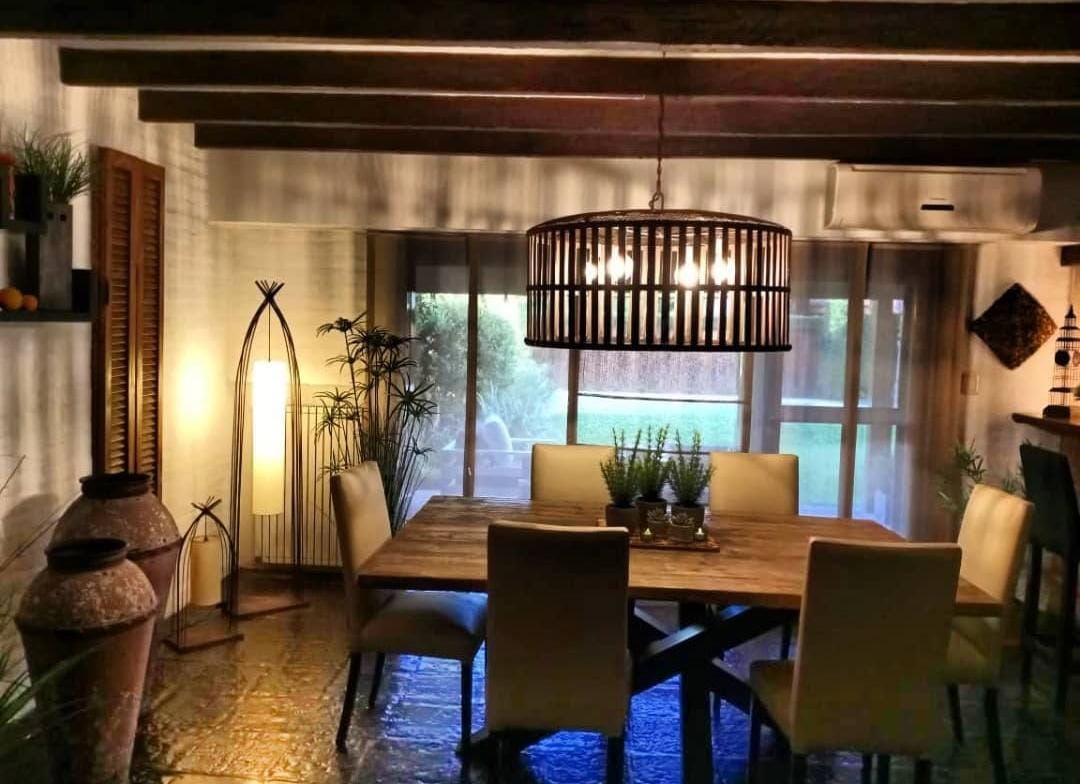 Rustic Wooden Dining Table