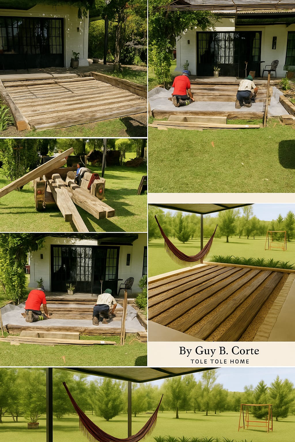 DISEÑO Y OBRA: SUPERFICIES CON VIGAS DE MADERA