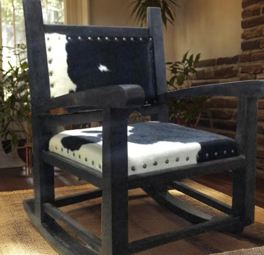 SILLON 1CPO ABRAPAMPA HAMACA PELO BCO/NGRO Y 2 CPOS